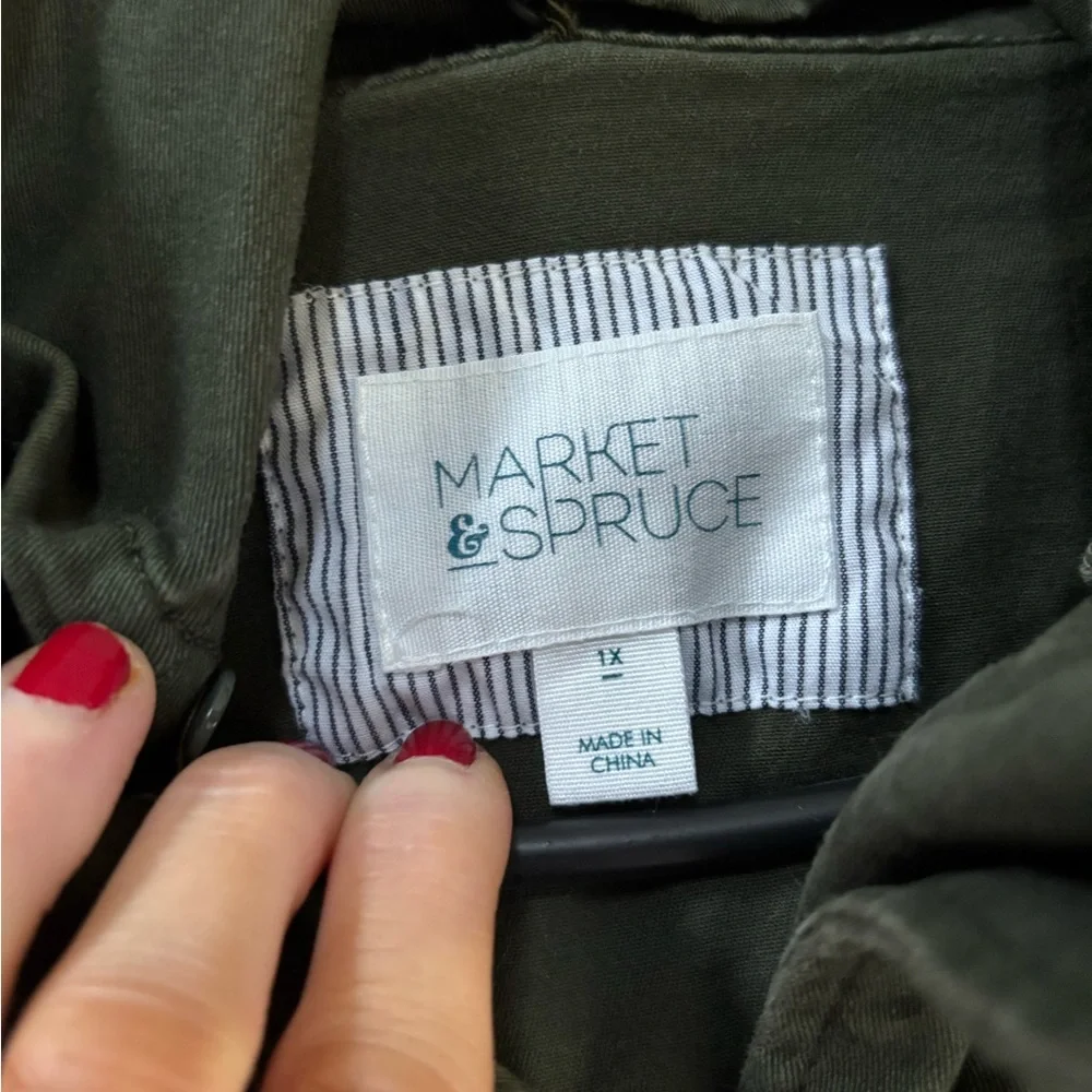 Market & Spruce Kathleen Cargo Jacket - Picture 4 of 6